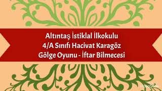 Haci̇vat Karagöz İftar Bi̇lmecesi̇ Gölge Oyunu