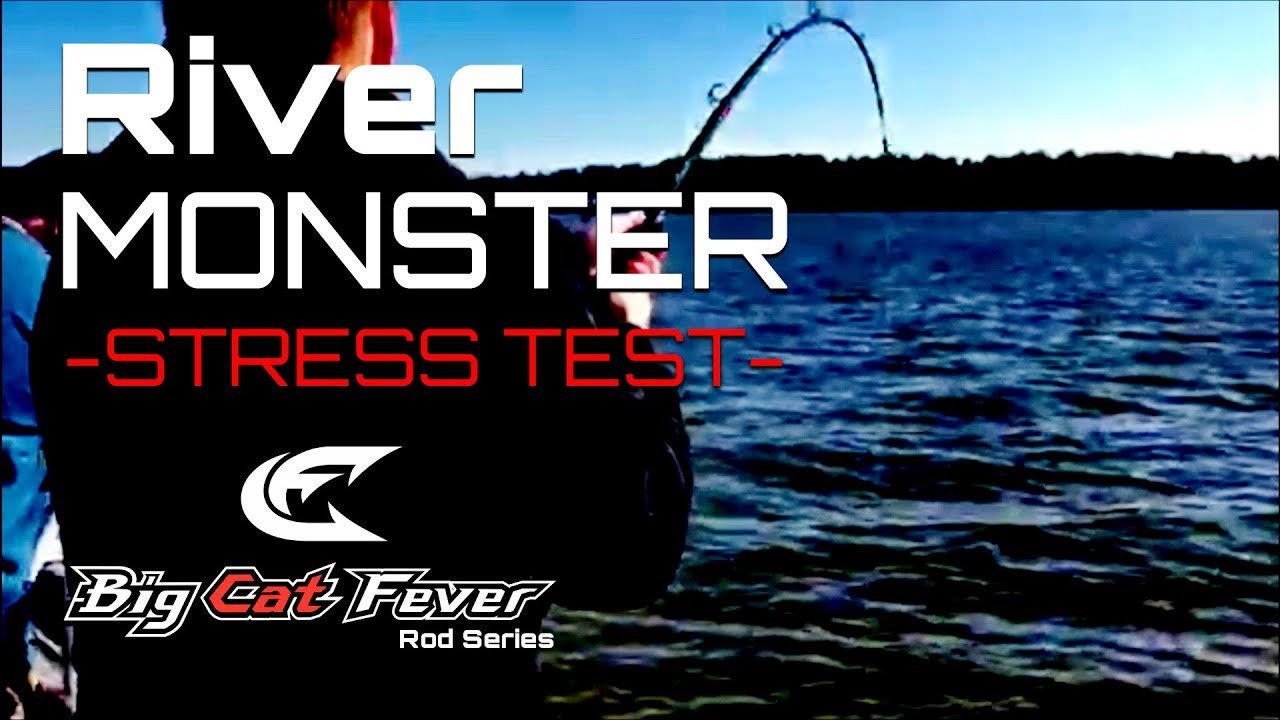 River Monster Stress Test - Big Cat Fever Rod vs Giant Catfish - James  River 