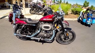 All-New Harley Roadster 1200 Test Ride!!  | BikeReviews