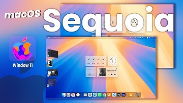macOS Sequoia Theme for Windows 11