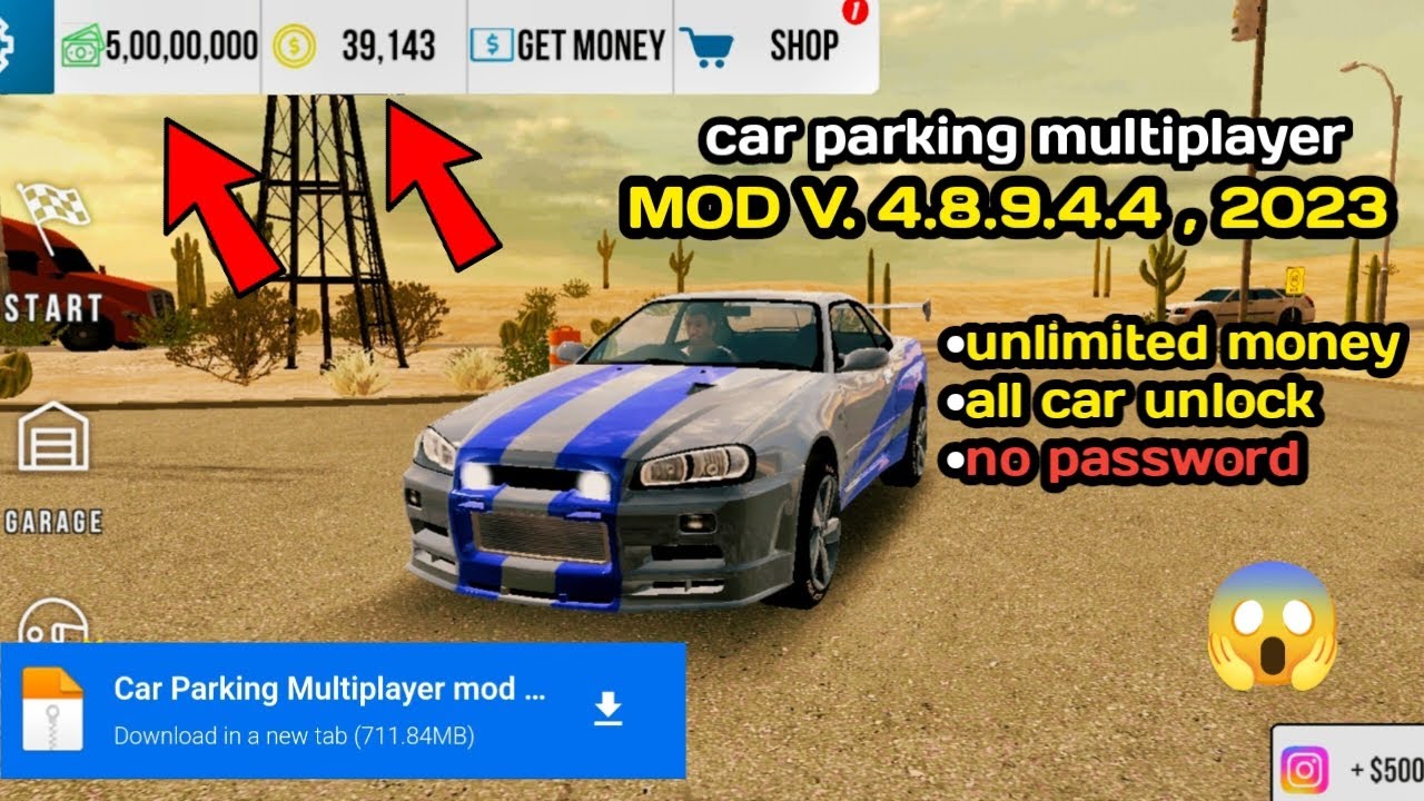 Download Car Parking Multiplayer Mod APK For IOS