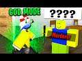 GOD MODE in ROBLOX MURDER MYSTERY 2