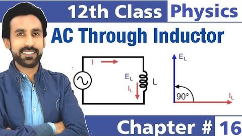 AC through Inductor Class 12 Physics  (Urdu Hindi)