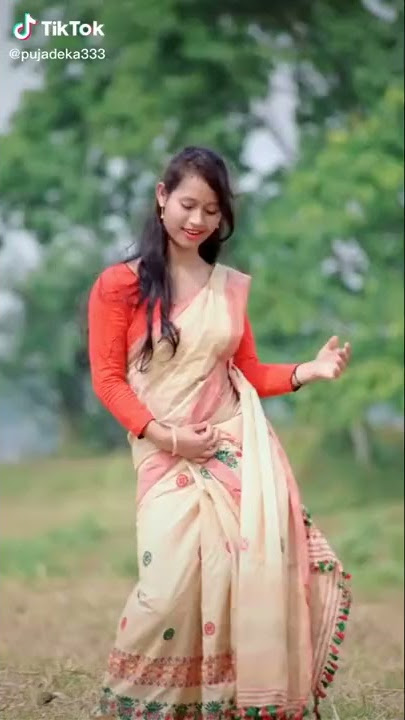 Injma injma new Santali song tiktok video || a beautiful girl dancing video
