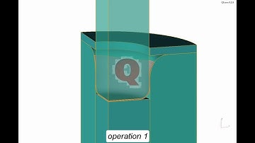 QForm Simulation - Sheet Metal Deep Drawing