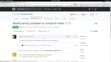 Getting started with CentOS Community Container Pipeline (video only)