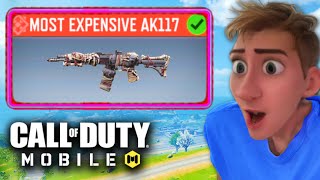 I FINALLY GOT the MOST EXPENSIVE AK117 🤯 (COD MOBILE)