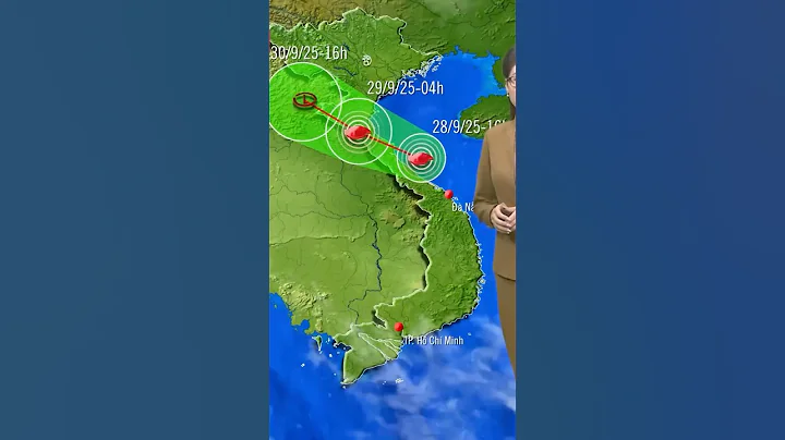 Cập nhật mới nhất Cơn bão số 10 (Bualoi) sáng 28/9. Bão cấp 12 giật cấp 16, biển động mạnh#baoso10