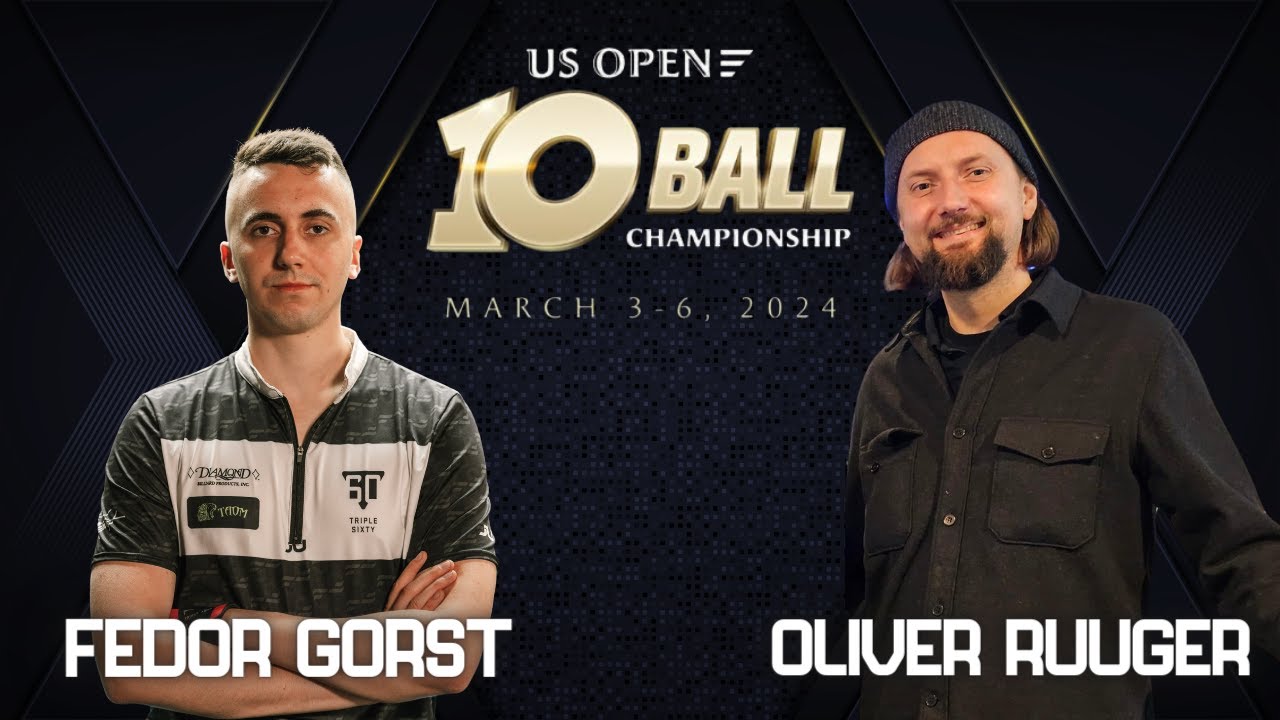 Fedor Gorst Oliver Ruuger US Open 10Ball 2024 Loser Round 3