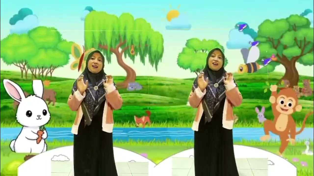 Gerak lagu menirukan gerakan Binatang untuk PAUD 