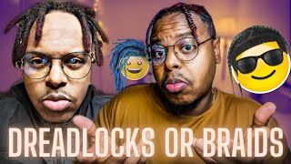 Biggest difference between dreadlocks and braids | Loc Journey