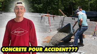 The House build is back!!! Concrete Pour Accident??? | Episode 26 Life of Goonzquad