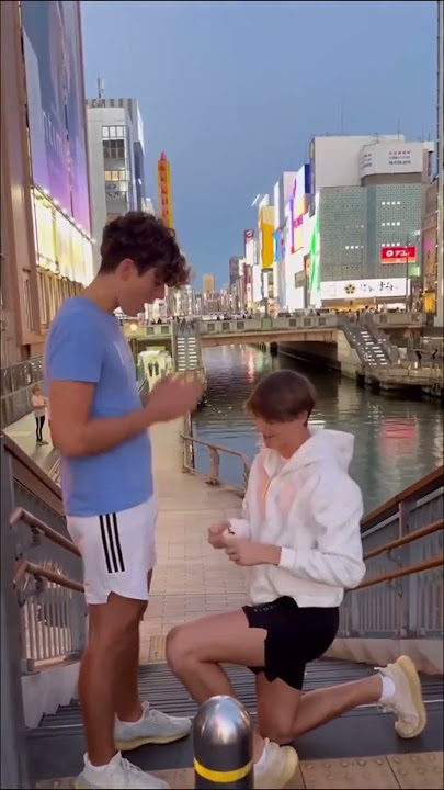 He proposed to me 💍😱 #propose #gay #wedding #love #happiness #boys