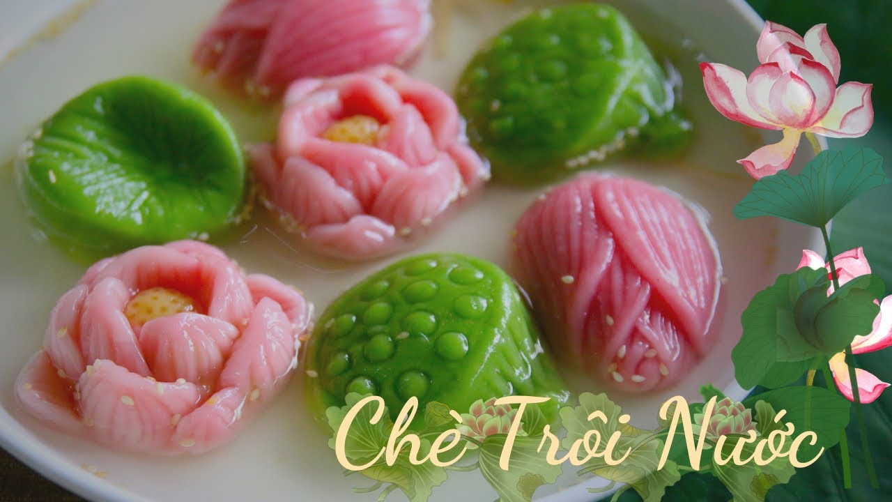 Chè Trôi nước vừa ngon vừa đẹp/Bếp nhà TK Dương tập 23 - youtube