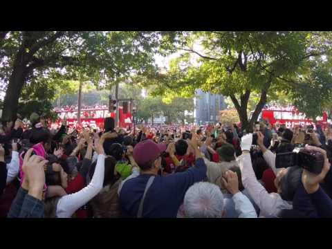 カープ優勝パレード2016年11月5日