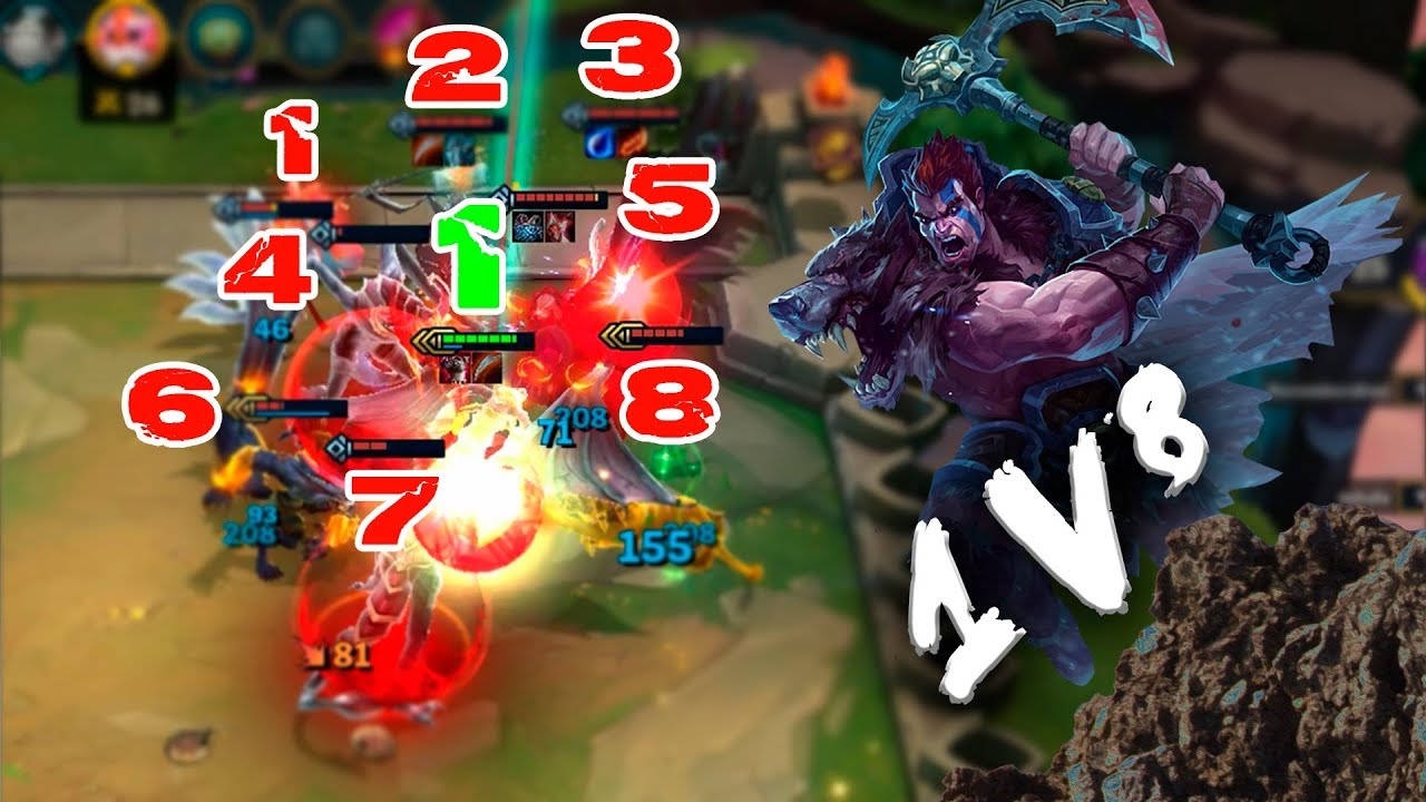 league of legends champions TEAMFIGHT TACTICS | DARIUS 1V8 | VICTORY ( LOLTFT )