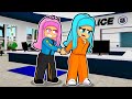 My Sister ARRESTED ME In Roblox Brookhaven...