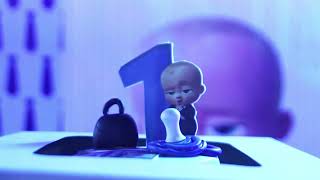 Baby's 1st Month Birthday celebration | Boss Baby Theme