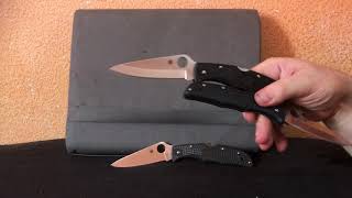 НО34. Неправильный обзор ножей №34. Как отличить оригинальный Spyderco от дорогой и дешевой реплики.