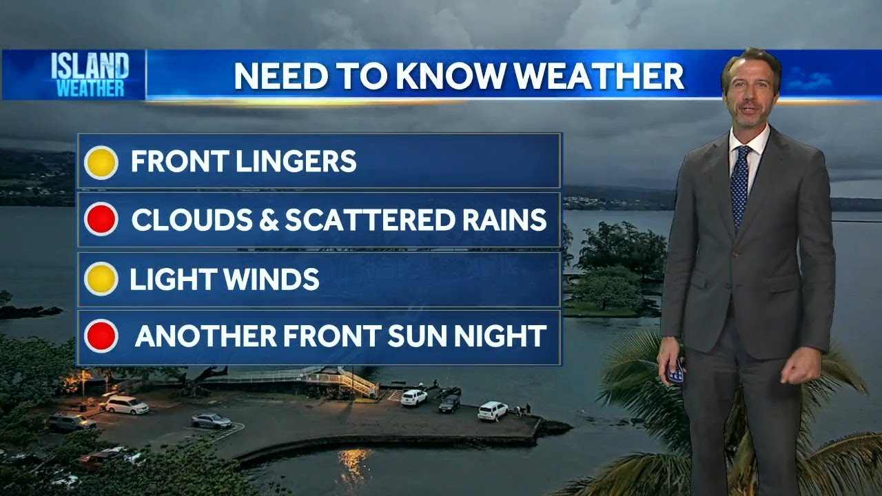 Thursday Weather Forecast | Cold front brings clouds and periods of ...