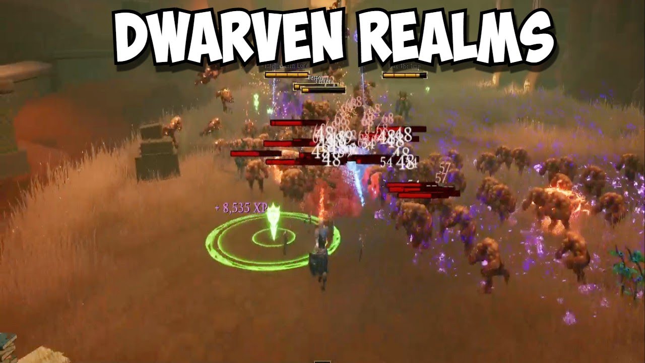 Lets fight the hordes and unleash chaos In Dwarven Realms  3D ARPG Part 2