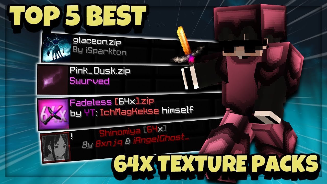 TOP 5 BEST Bedwars TEXTURE PACKS!