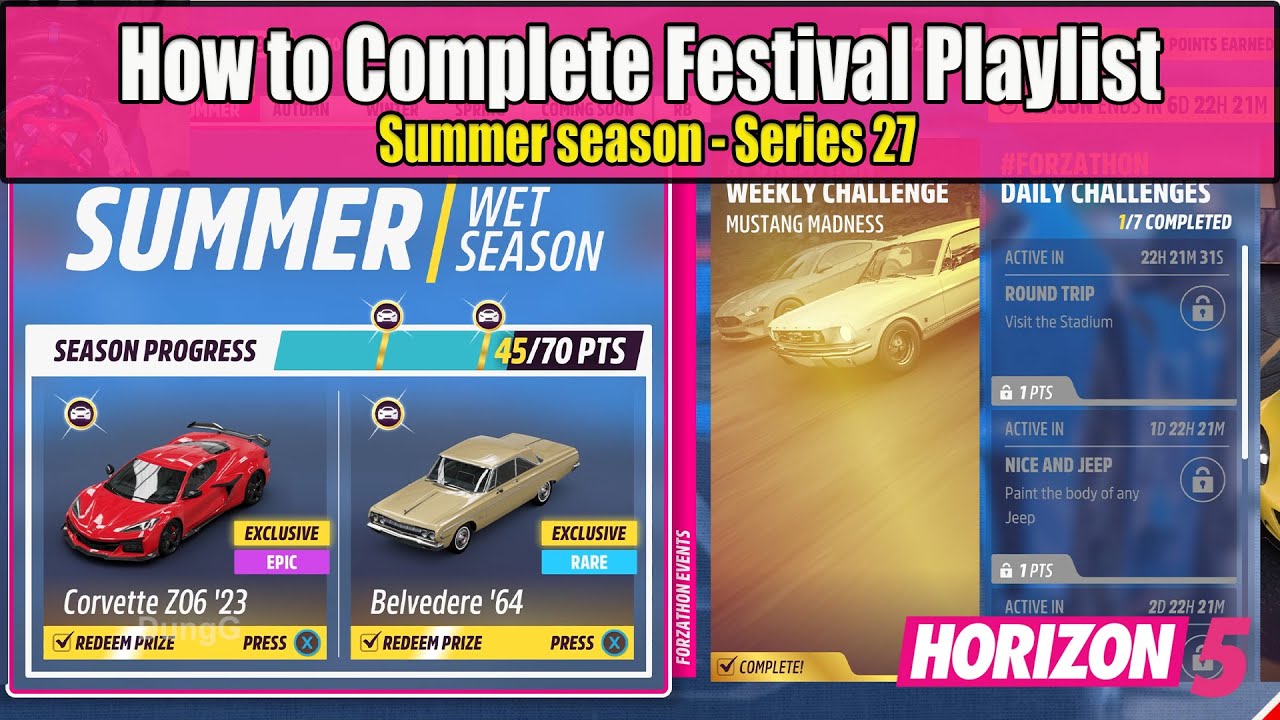 Forza Horizon 5 Japanese Automotive Summer: Festival Playlist