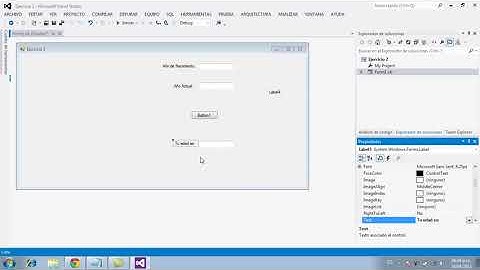 Visual Basic Calcular tu edad
