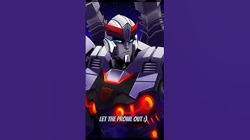 Transformer prowl #music