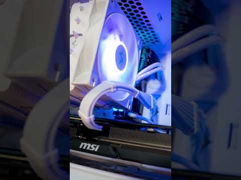 Fractal Design Torrent Nano w/ RTX 4070ti + 13600k #shorts