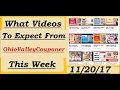 Whats to expect this week from ohiovalleycouponer 112017