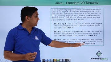 Java - Standard I/O Streams