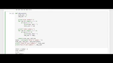 100 Days Python Loop Challenge | Day 16 : Even and Odd details in the given list in Python