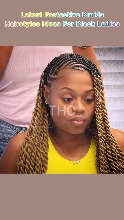  Latest Protective Braids Hairstyles Ideas For Black Ladies #latest# ...