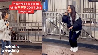 Karen Tells Subway Performer ‘Don’t Sing Anymore’ Because Your Voice Is ‘EH’