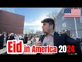 My first eid in usa 2024  how people celebrate eid in america  eid alfitr 2024  umar yousafzai