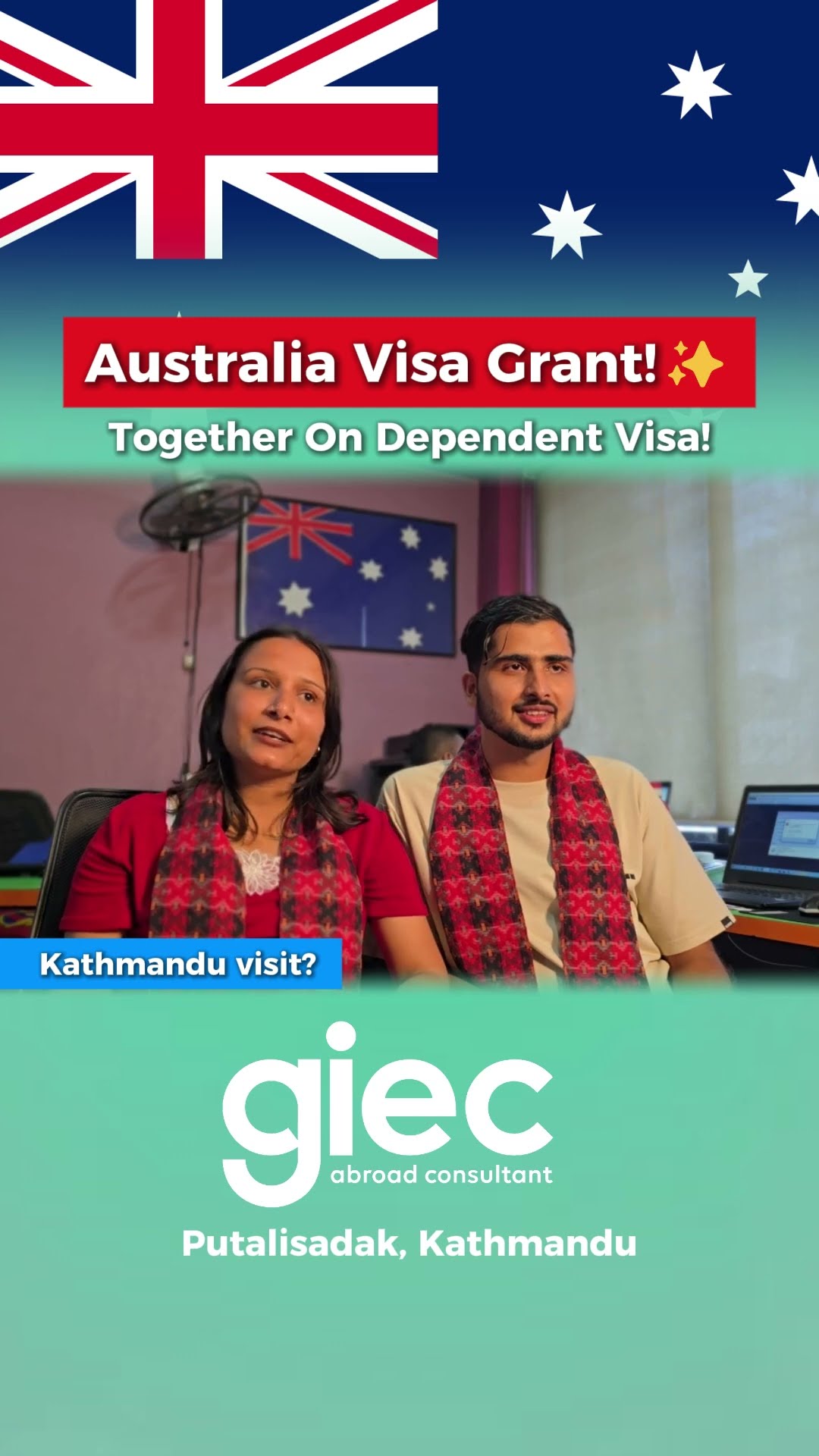 Australia visa granted 🎉