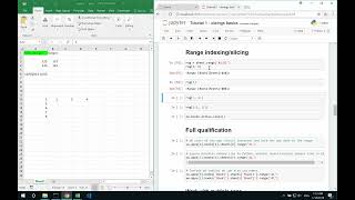 Part 1: Range Indexing/Slicing