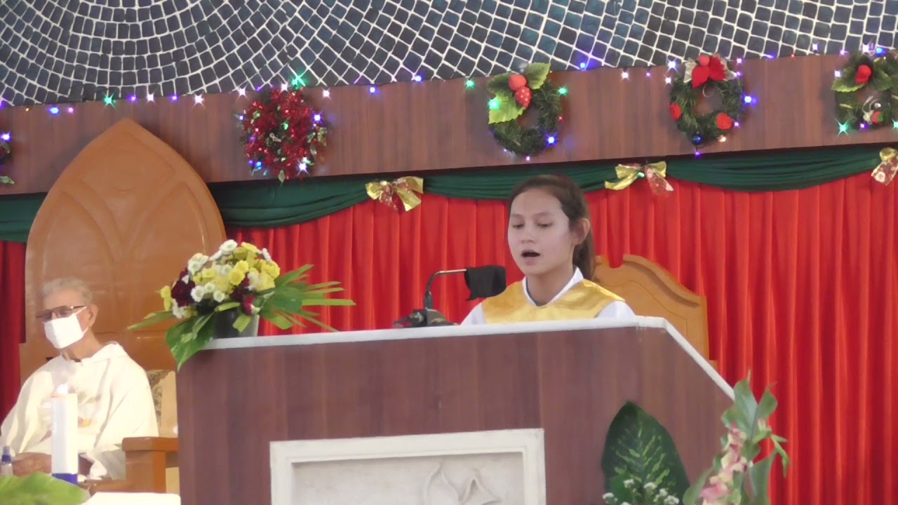 Mazmur Tanggapan. Misa Natal, 25-12-2021.