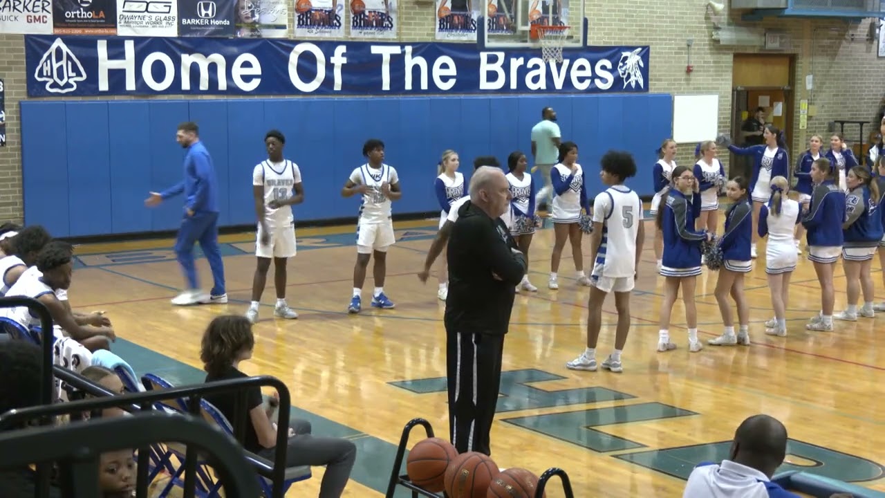 Central Lafourche vs H.L. Bourgeois Boys Playoff Basketball Game (02/23/24)
