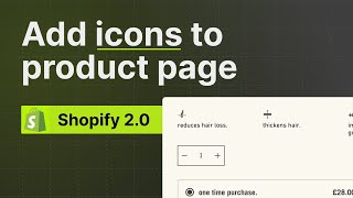 Adding Icons to a Product Page in Shopify (2024)