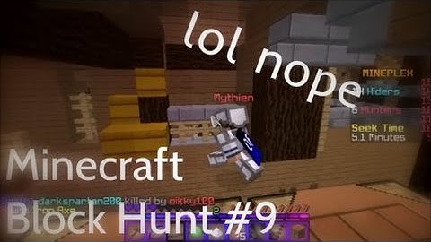 Minecraft Block Hunt #9 with NickLazer