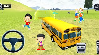 Bus Driving School Simulator Game |School Bus Driver Safely Transport Students and Teachers screenshot 4