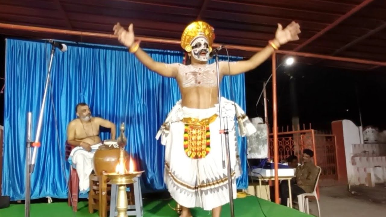 മകരവിളക്കിനോടനുബന്ധിച്ച് അയ്യപ്പ സന്നിധിയിൽ കലാമണ്ഡലം സംഗീത് അവതരിപ്പിച്ച ചാക്യാർകൂത്ത് Part - 1