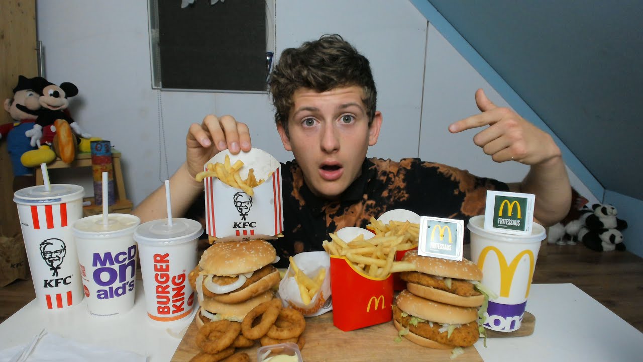 ASMR MCDONALD’S vs KFC vs BURGER KING 😳|*EATING SOUNDS*| LOVELY ASMR S