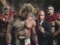 The warriors team interview at survivor series showdown 1990