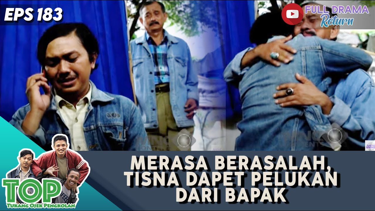 MERASA BERASALAH, TISNA DAPET PELUKAN DARI BAPAK - TUKANG OJEK PENGKOLAN