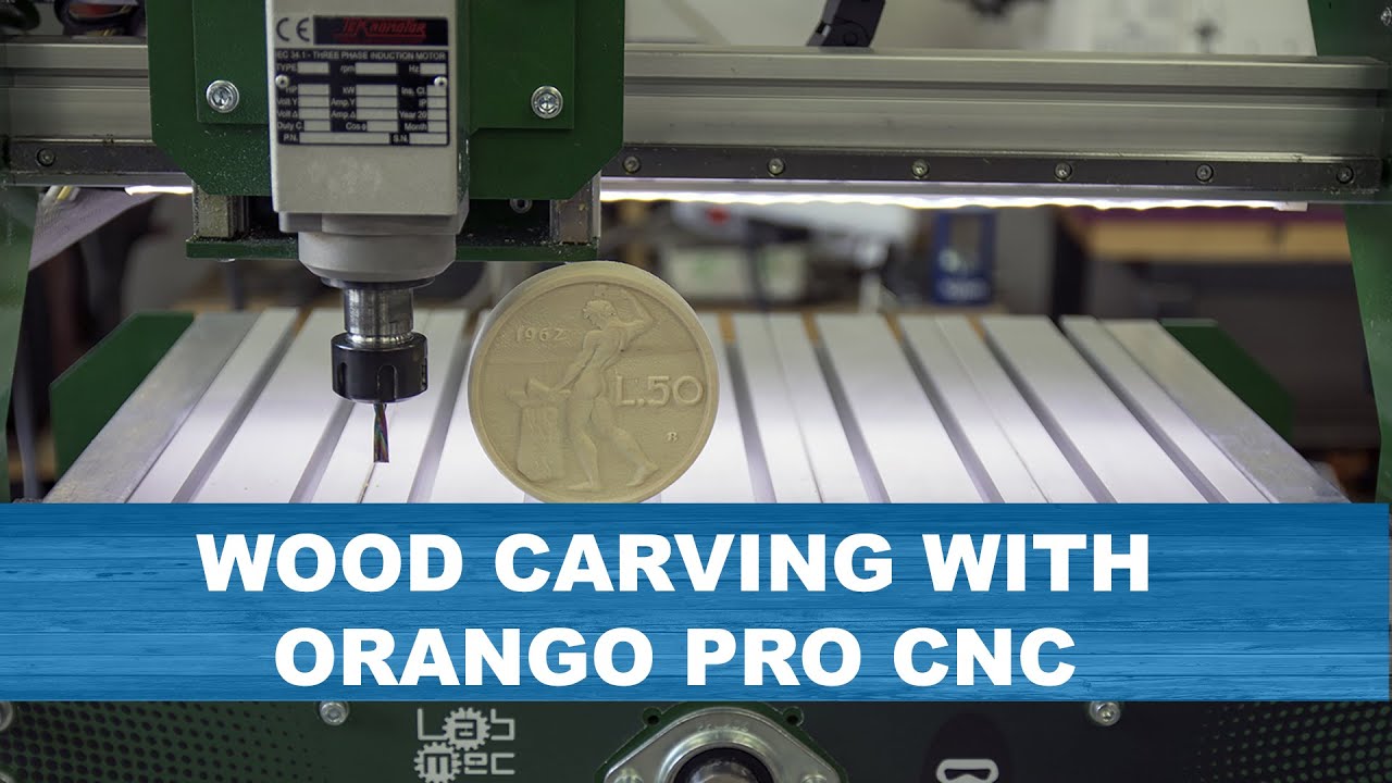 Wood Engraving Carving with Orango professional CNC machines - YouTube