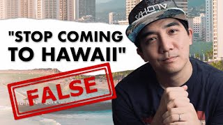 Everything Wrong with "Don't Come to Hawaii" Social Media Posts (as a local) Wealth