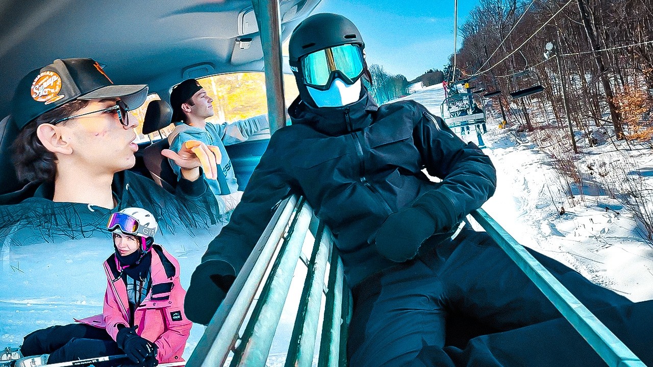 ANDAMOS DE SNOWBOARD PELA PRIMEIRA VEZ!🏂🇨🇦